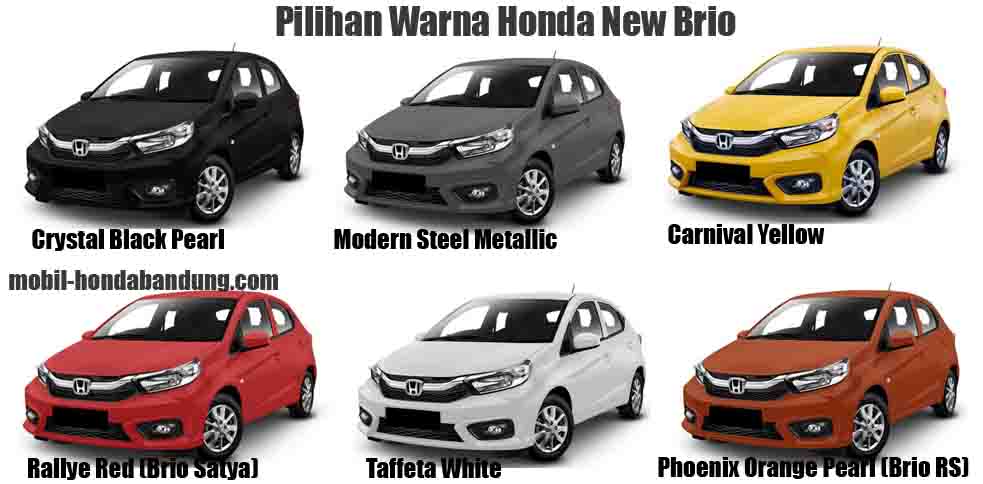 Warna Warna Mobil Brio. Pilihan warna new brio 2021 & Dp hanya 15jt info 081313400064