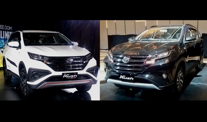 Ukuran Velg Toyota All New Rush. Beda Toyota All New Rush Tipe G dan TRD Sportivo