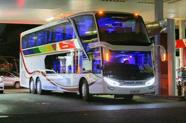 Interior Bus Sinar Jaya Double Decker. Resmi !!! Sinar Jaya Launch 2 Unit Armada Double Decknya.. Mercy