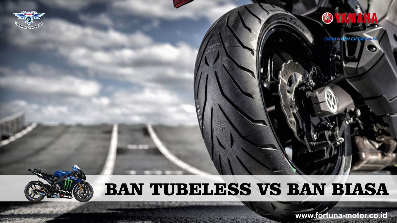 Beda Ban Tubeless Dan Biasa Motor. Perbedaan Ban Tubeless dan Ban Biasa Motor serta Cara
