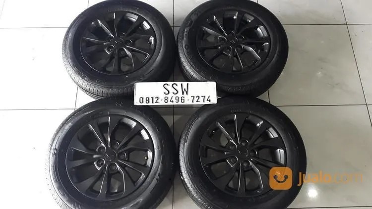 Harga Velg Oem Terios 2018. VELG OEM TERIOS TIPE X MATE BLACK 2018
