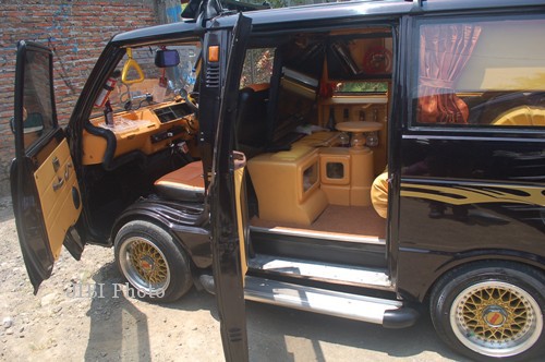 Modifikasi Mobil Warna Coklat. MODIFIKASI MOBIL : Hijet Kelas Jetset! - Solopos.com