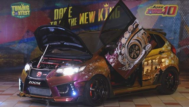 Modifikasi Mobil Honda Jazz 2015. HONDA JAZZ TUNING CONTEST : Inilah Jawara The King Jazz dan