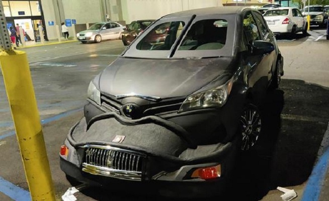 Modifikasi Mobil Toyota Yaris. Modifikasi Toyota Yaris, Mirip Mobil Superhero Batman?