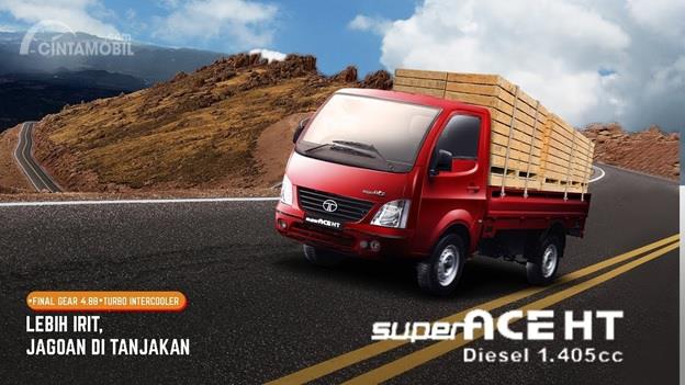 Mobil Pick Up Tata. Review Tata Super Ace HT 2017: Pick Up Modern Dengan Mesin