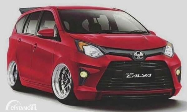 Cara Modifikasi Mobil Toyota Calya. Trik Bikin Toyota Calya Modifikasi Ceper dan Keren