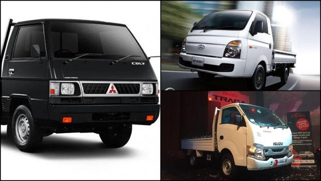 Panther Pick Up Vs L300. Komparasi Mobil Niaga Medium: Isuzu Traga vs Mitsubishi L300 vs