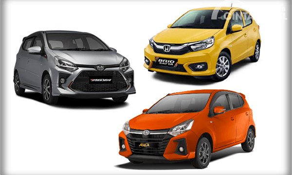 Tipe Honda Brio Yang Paling Bagus. Honda Brio vs Toyota Agya vs Daihatsu Ayla, Mana yang Paling