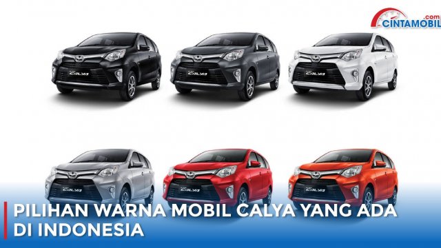 Warna Mobil Calya Grey Metallic. Pilihan Warna Mobil Calya yang Ada di Indonesia