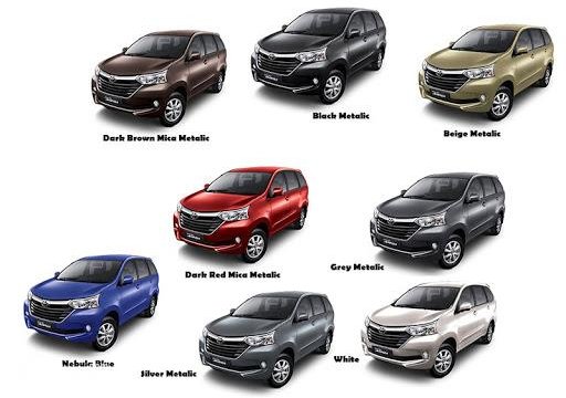 Warna Mobil Avanza Yang Bagus. Pilihan Warna Mobil Avanza Paling Keren