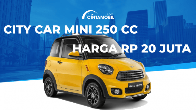 Mobil Mini Di Indonesia. Heboh Ada City Car Mini 250 CC Harga Rp 20 Juta