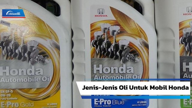 Oli Yang Bagus Untuk Honda Crv. 9 Jenis Oli Mobil Honda yang Wajib Diketahui