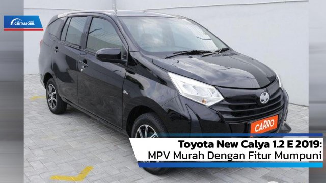 Harga Calya Tipe E. Review Toyota New Calya 1.2 E 2019: MPV Murah Dengan Fitur