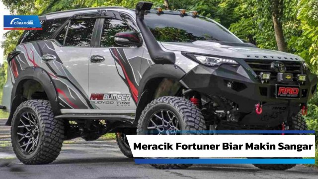 Mobil Fortuner Modifikasi Keren. 5 Resep Berbeda Modif Fortuner Biar Makin Sangar