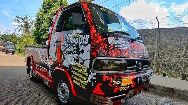 Mega Carry Full Variasi. 7 Tips Saat Akan Pasang Variasi Stiker Mobil Pick Up Carry