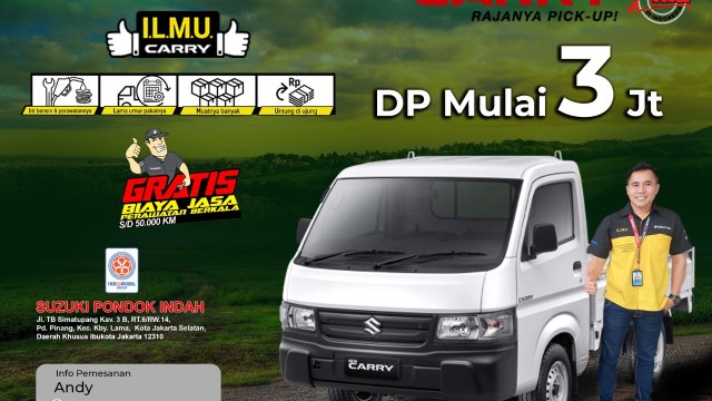 Harga Mobil Carry Pick Up Tahun 1995. Carry Pick Up 1995 bekas