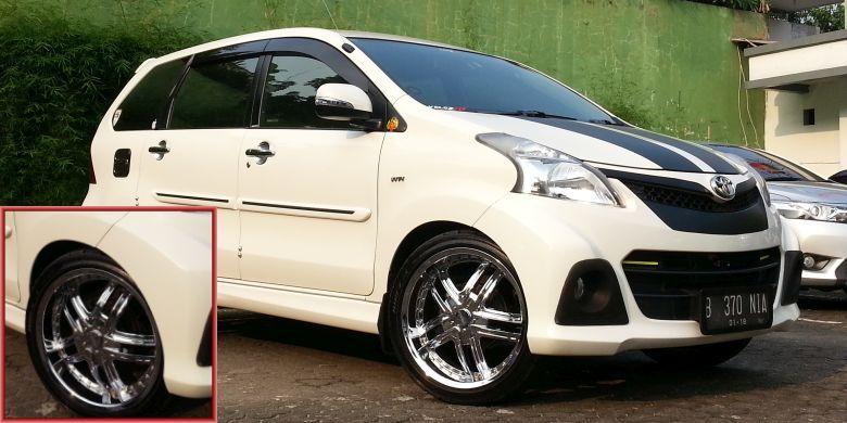 Modifikasi Toyota Avanza Veloz. Modifikasi Toyota Avanza Veloz Keluaran 2012 Dengan Pelek Yang