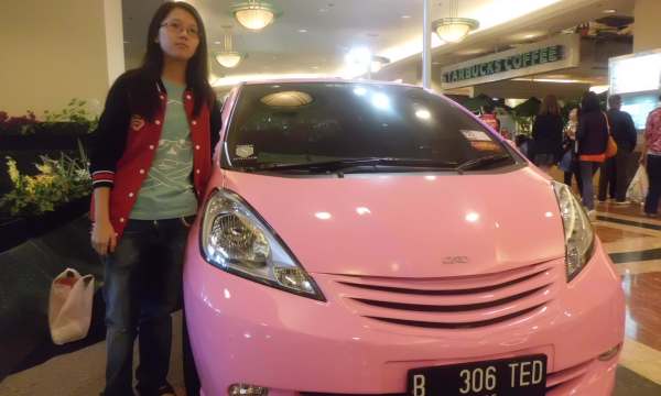 Honda Jazz Modifikasi Elegan. Jazz Pink Berkonsep Elegan Mejeng di HJTC : Okezone Otomotif