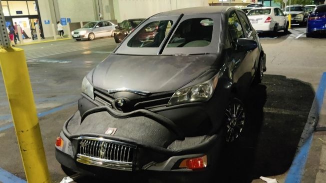 Modifikasi Mobil Toyota Yaris. Penampakan Nyeleneh Modifikasi Toyota Yaris, Wujudnya Bikin