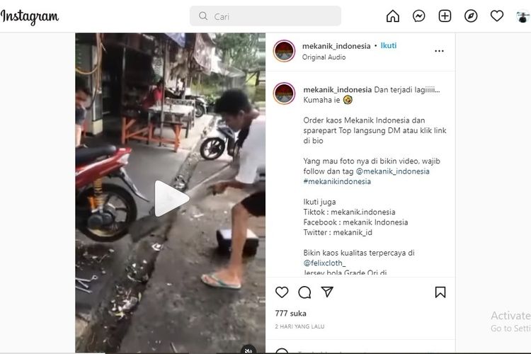 Cara Melepas Roda Belakang Mio. Viral Pria Melepas Roda Belakang Matik dengan Dipukulin, Begini