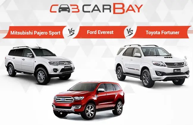 Pajero Vs Fortuner Vs Everest. Mitsubishi Pajero Sport vs Ford Everest vs Toyota Fortuner – Ikhtisar