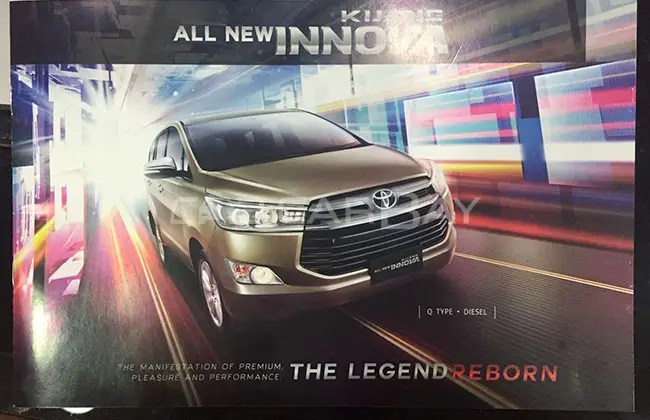 Spesifikasi All New Innova 2016. Toyota Kijang Innova 2016 – Perbandingan Rinci Antar Varian