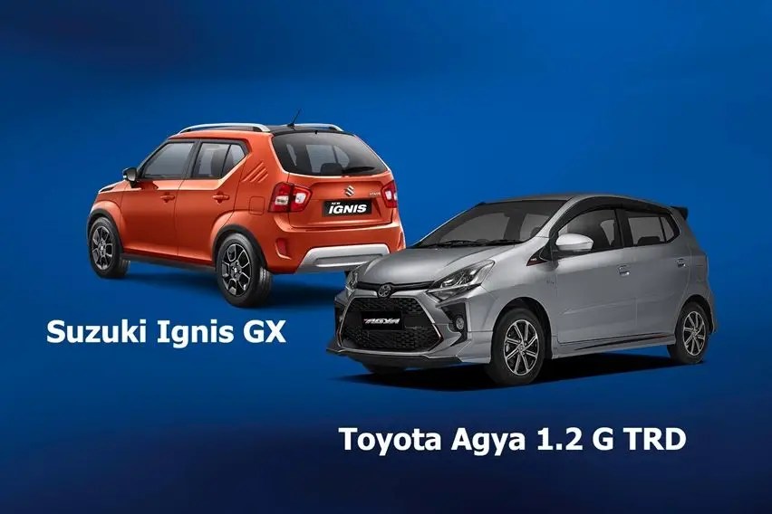 Perbedaan Ignis Sport Dan Gx. Suzuki Ignis GX Lawan Toyota Agya TRD, Beda Kelas Apakah