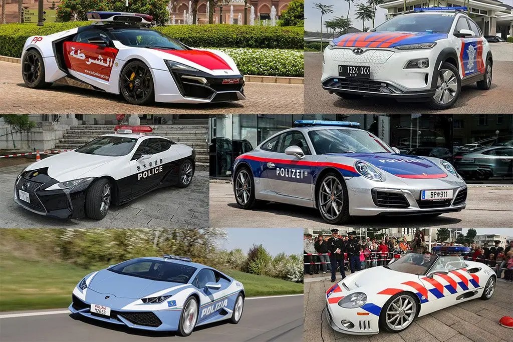 Mobil Polisi Luar Negeri. 11 Supercar Keren yang Digunakan Polisi Dunia, Indonesia Pakai