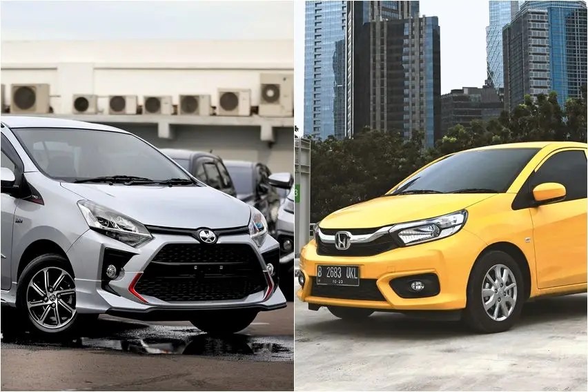 Toyota Agya Vs Honda Brio Satya. Punya Anggaran Rp 150 Jutaan, Pilih Toyota Agya atau Honda Brio