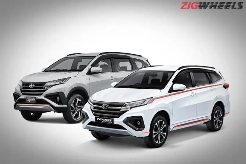 Perbedaan Rush Dan Terios 2021. Kenali Diferensiasi Toyota Rush TRD dan Daihatsu Terios R Deluxe