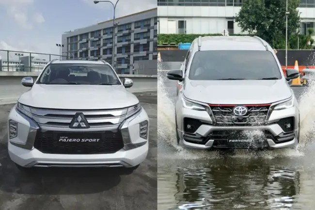 Kelebihan Dan Kekurangan Antara Pajero Dan Fortuner. Adu Spesifikasi Mitsubishi Pajero Sport 2021 vs Toyota Fortuner