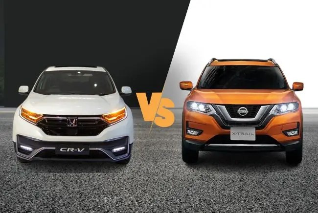 Nissan X Trail Vs Honda Crv. KOMPARASI: Honda CR-V VS Nissan X-Trail, Bebuyutan Berduel