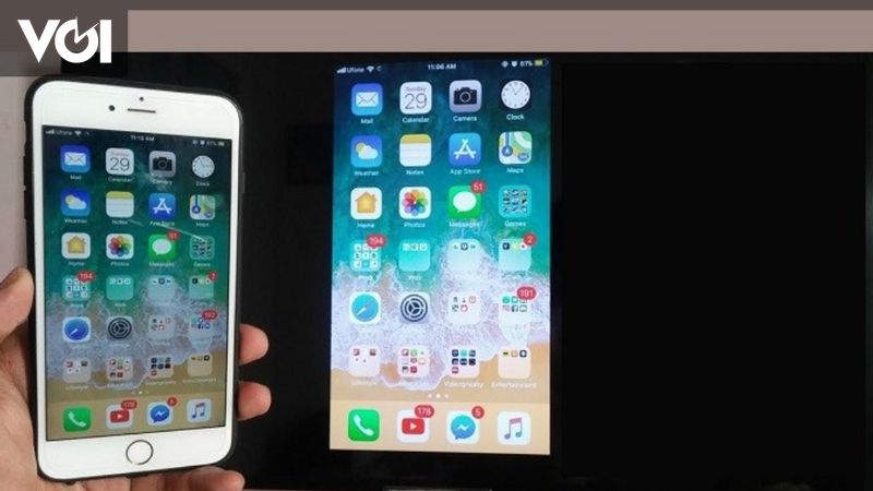 Cara Screen Mirroring Iphone. Cara Menghubungkan iPhone ke TV Tanpa Kabel, Tonton Video