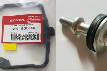 Efek Paking Head Motor Bocor. Ciri Karet Paking Head Silinder Motor Matic Bocor, Ganti Sebelum