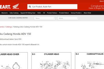 Cara Cek Sparepart Honda Asli. Enggak Perlu ke Bengkel, Begini Cara Cek Harga Spare Part Motor