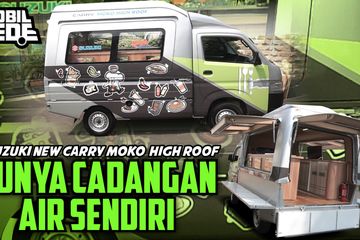 Food Truck Mobil Carry. Suzuki New Carry Pickup Food Truck, Keren Punya Cadangan Air