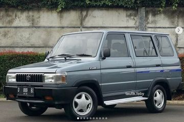 Spesifikasi Kijang Grand Extra 1995. Toyota Kijang Grand Extra 1995, Kondisi Seger Luar Dalem Unitnya