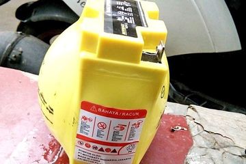 Penyebab Aki Motor Kembung - Homecare24