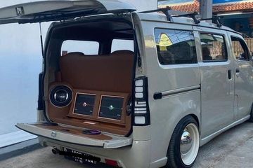 Gran Max Modifikasi Elegan. Serasa Alphard, Kabin Daihatsu Gran Max Chop Top Ini Sarat Fitur