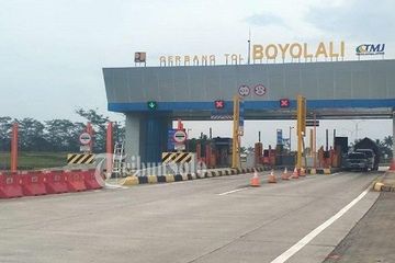 Pintu Tol Solo Semarang. Gerbang Tol Terbanyak di Soloraya Ada di Boyolali, Tunggu Tol