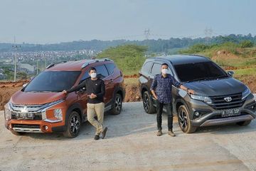 Mitsubishi Xpander Vs Toyota Rush. Adu Fitur Mitsubishi Xpander Cross vs Toyota Rush, Mana Lebih