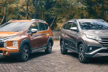 Pajak Tahunan Toyota Rush. Tiap Tahun, Pemilik Mitsubishi Xpander Cross dan Toyota Rush