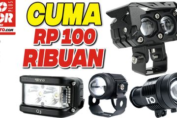 Lampu Tembak Led Motor Terbaik. Pilihan Lampu Tembak Motor Dengan Harga Terjangkau, Simak