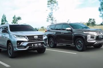 Pajero Sport Vs Fortuner. Adu Kabin Pajero Sport Vs Fortuner 2.8, Penumpang Lebih Lega