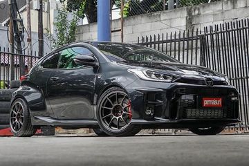 Yaris Modifikasi Velg Ring 18. Toyota GR Yaris Pakai Pelek Palang Sporty Setara 1 Unit XMAX