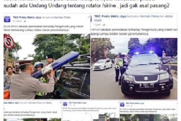 Macam Macam Mobil Polisi. 6 Jenis Mobil dan Kegunaannya yang Diperbolehkan Pakai Rotator