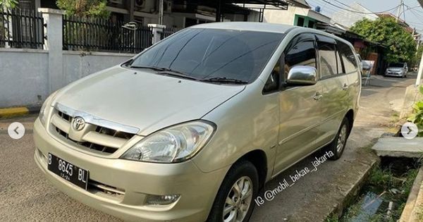 Harga Kijang Innova V Matic 2011. Toyota Innova V Bekas Tahun 2004, Kilometer Jalan 108 Ribu