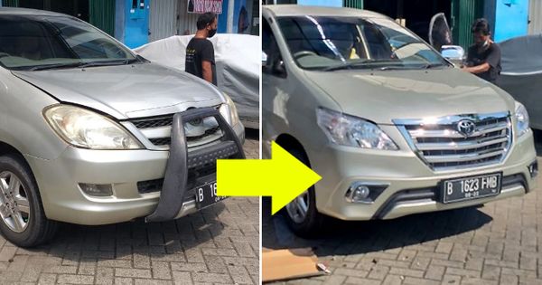 Biaya Modifikasi Innova 2005 Ke 2015. Biaya Toyota Kijang Innova Lawas Ganti Wajah Jadi Innova 2015