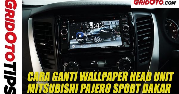 Cara Bongkar Head Unit Pajero Sport. Video Cara Ganti Wallpaper Head Unit Mitsubishi Pajero Sport