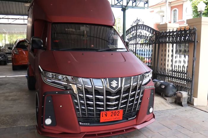 Suzuki Mega Carry Modif. Siap-siap Ketipu Ada Pikap Suzuki Mega Carry Bermuka Toyota